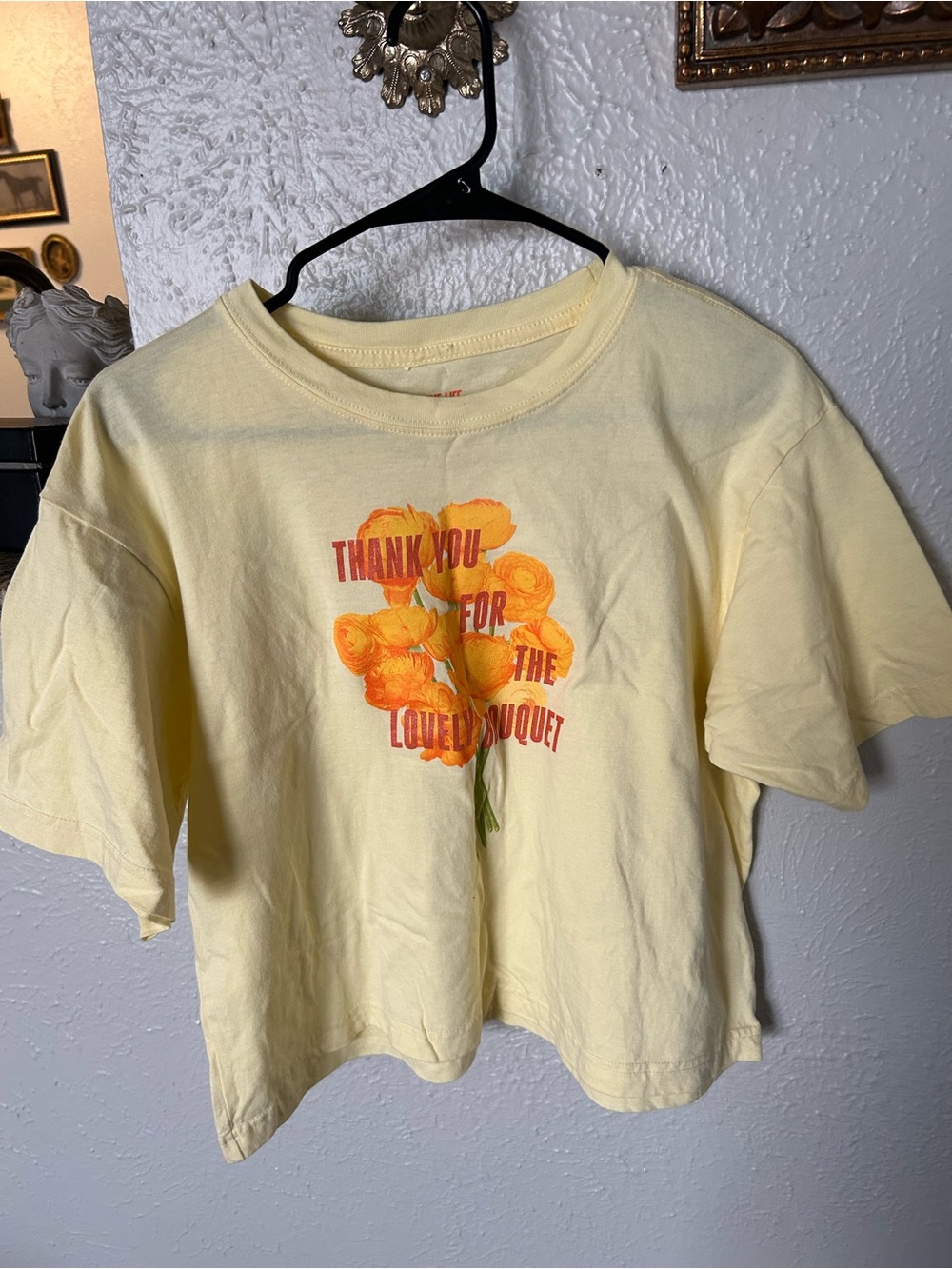 Taylor Swift “Thank You For The Lovely Bouquet” Cropped T-Shirt